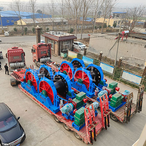 25噸鑿井絞車制作&發貨！