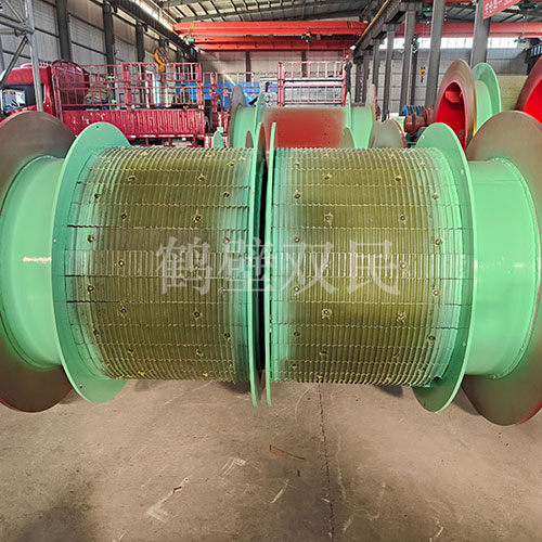 鑿井絞車廠家生產的2JTP-1.2×0.8P礦用提升絞車發貨！